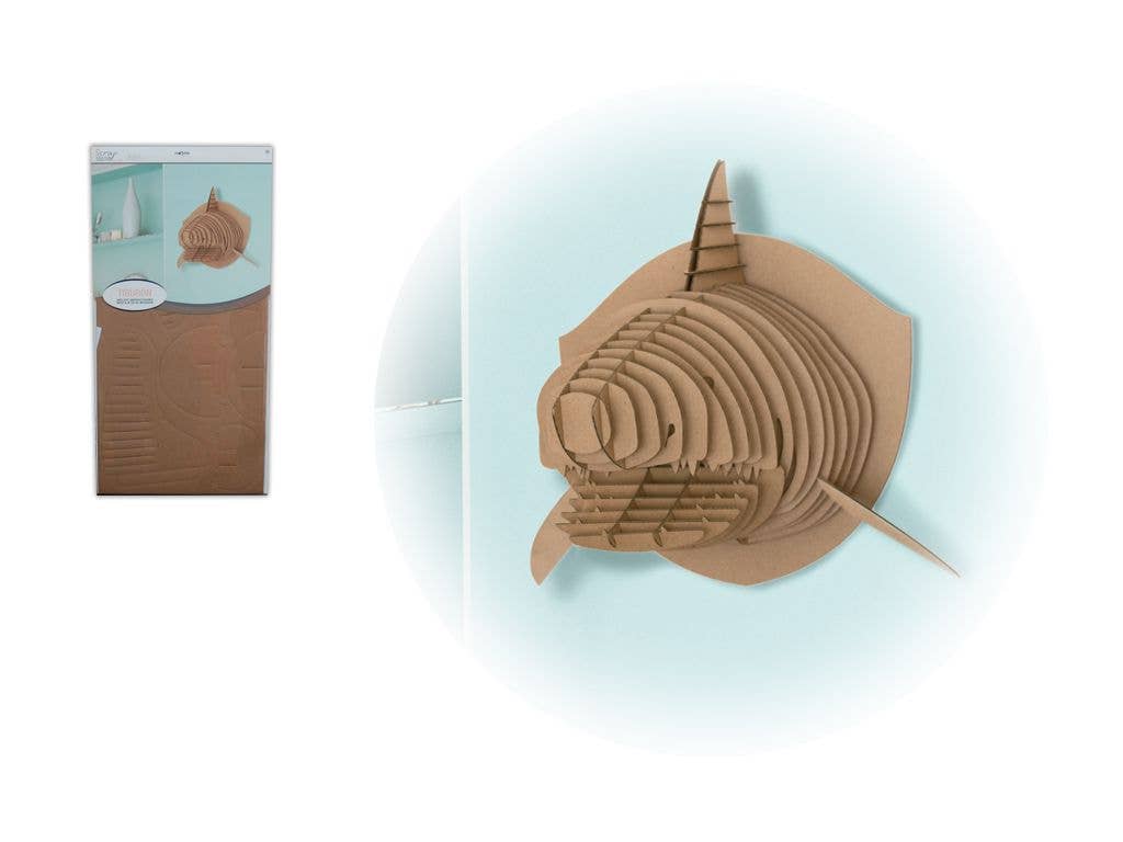Aktual / Dekora Import S.A - Wholesale DIY Craft Kit - 3D CARDBOARD SHARK PUZZLE0