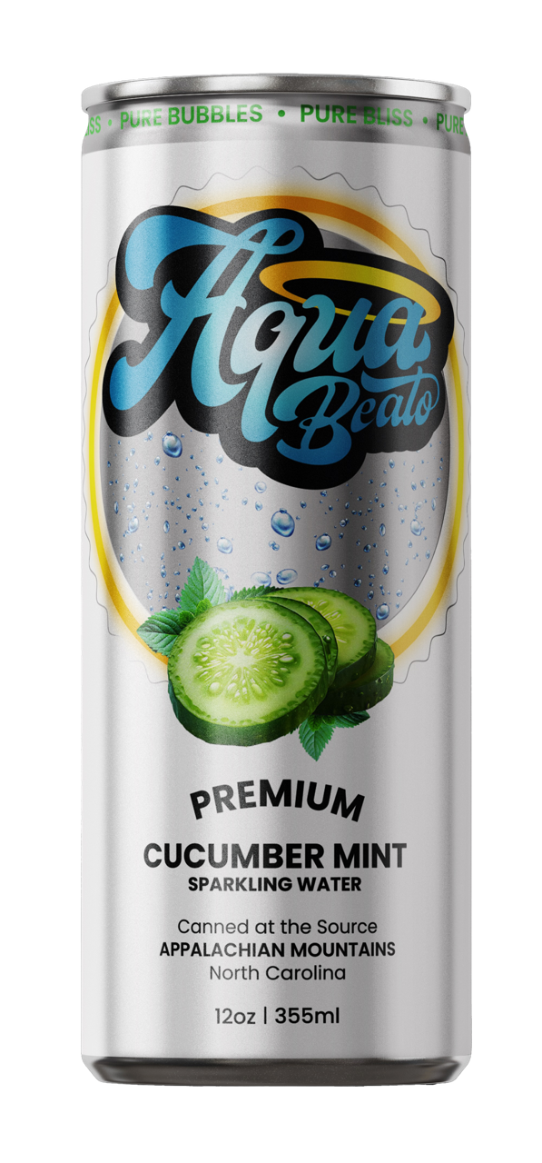 Aqua Beato – wholesale Sparkling water – Cucumber Mint Sparkling Water 1