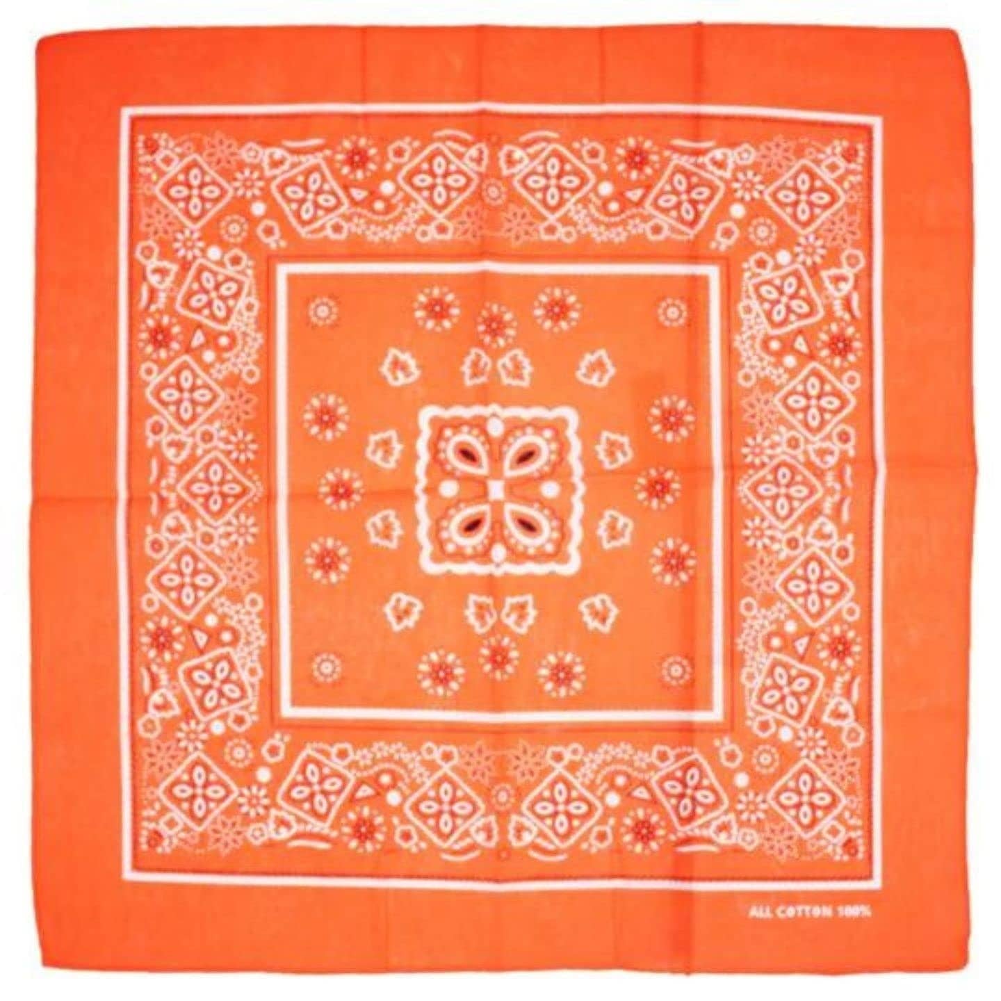 Topkids Accessories - Wholesale Bandana - Unisex - Paisley Bandanas Hair Bands Headbands Women Men Dogs Head Bands Festival Bike Accessories Face Masks Holiday Essentials Head Scarf10