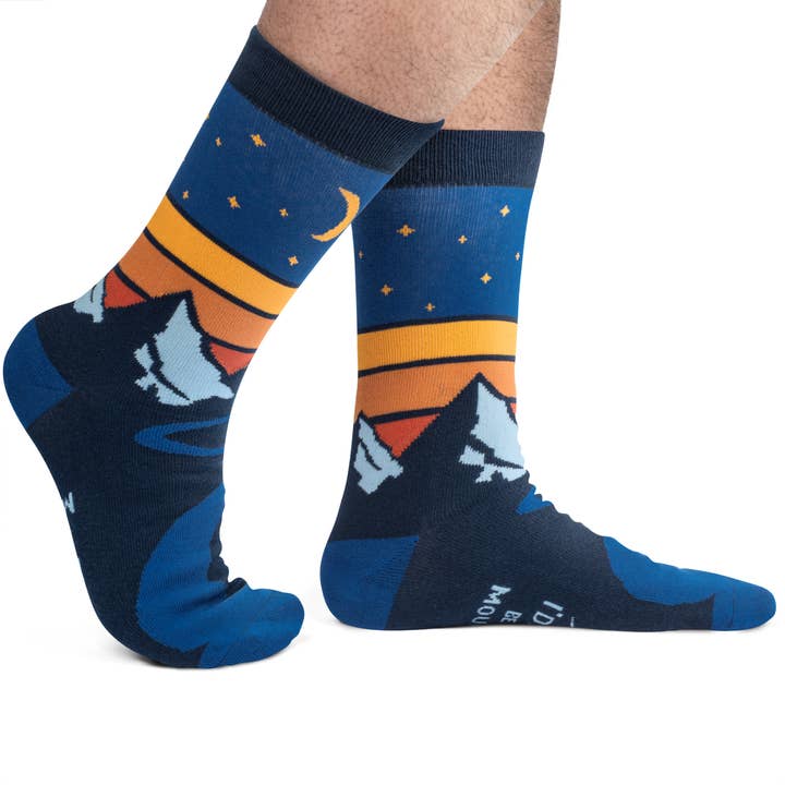 Lavley - Wholesale Socks - Unisex - I'd Rather Be In The Mountains Socks