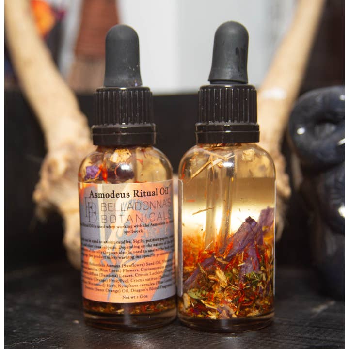 Belladonnas Botanicals - Wholesale Meditation Supplies - Asmodeus Ritual Oil