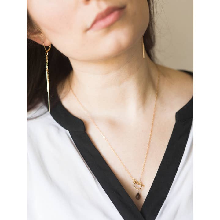 Smokey Quartz Halskette für den Großhandel von Aerlume