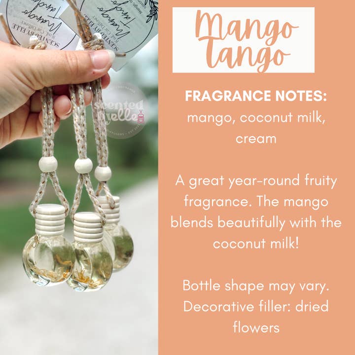 Scented By Elle - Wholesale Car Freshener - Unisex - Mango Car Diffuser