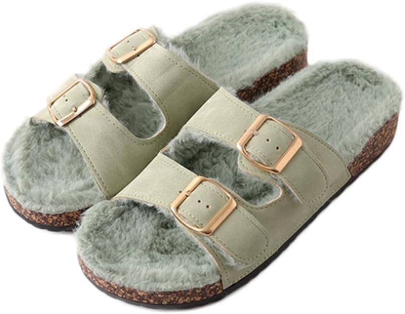 Roxoni - Vente Chaussons – femme - Chausson à bout ouvert pour femme Roxoni à double boucle réglable0