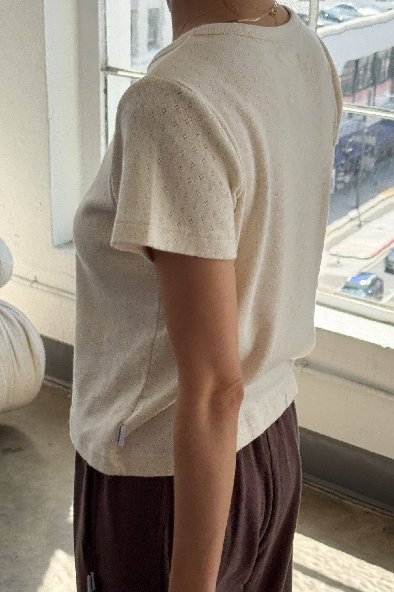 Le Bon Shoppe - Wholesale Knit Top - Women's - Pointelle Babe Tee (2S-2M-1L)26