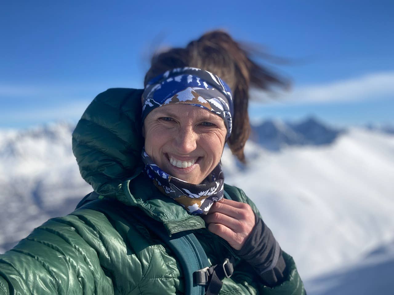 HappyAK Handmade Headbands and Neckwear - Vendita all'ingrosso Fascia per capelli - Donna - Fascia Classica in Maglia Elasticizzata (Montagne)-Pacchetto3