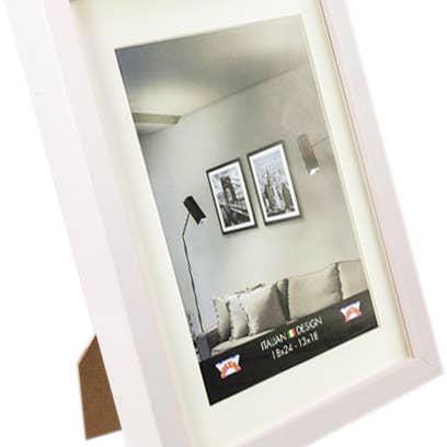 NOVOGLASS - Wholesale Picture Frame - Wooden frame "BOX WITH BEVELED MAT"