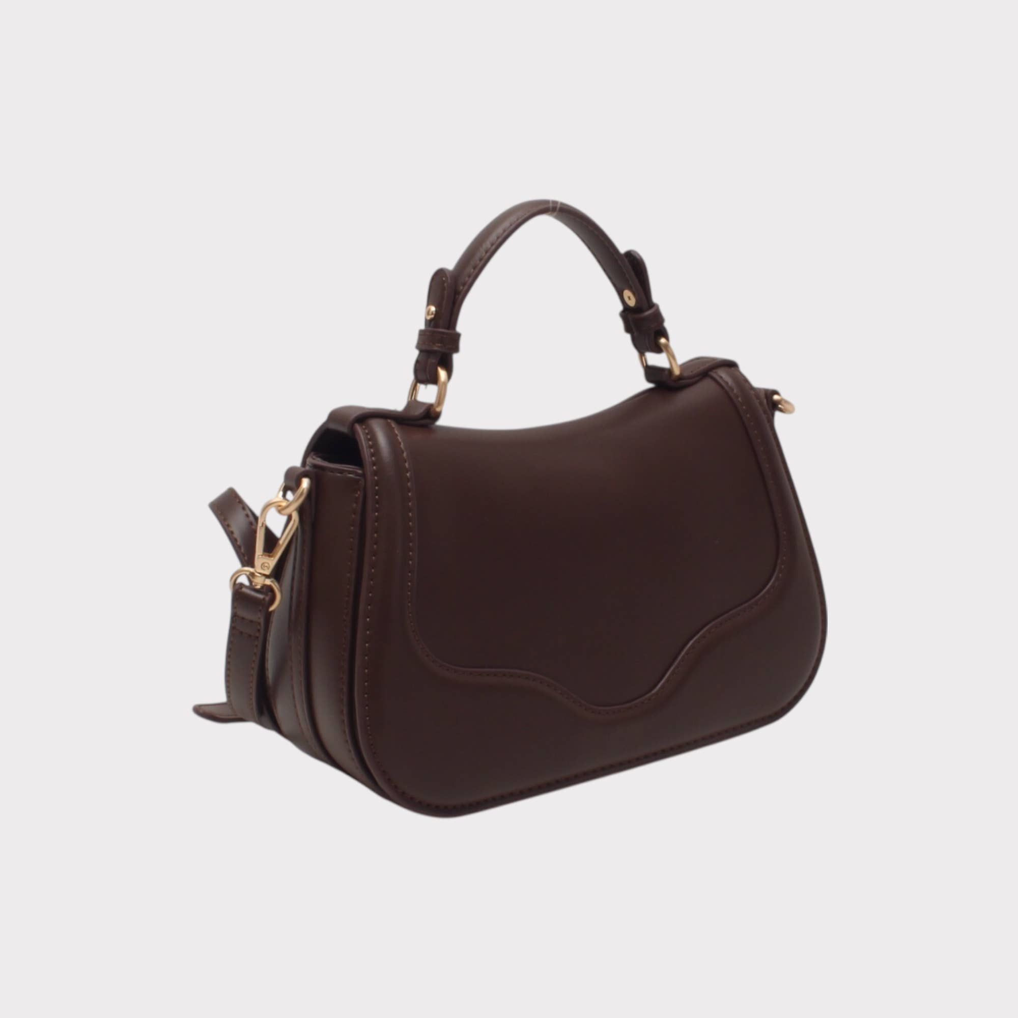 BESTINI – Engroshandel Skuldertaske – til kvinder – Aftagelig skuldertaske med magnetisk klap og håndledsrem10