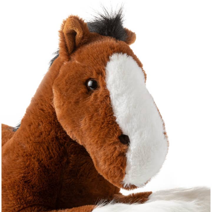 The Petting Zoo - Wholesale Stuffed/Plush Toy - Kids & Baby - 27" (67cm) Jumbo Floppy Clydesdale Horse Farm/Barnyard Animal3