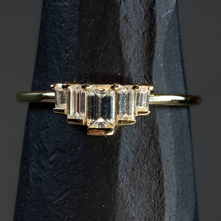 The Helena - Moissanite Ring for wholesale by The Wild Diamond