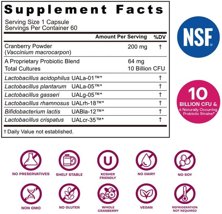 NutriCelebrity - Vendita all'ingrosso Vitamine/integratori orali - Nutriflora-pro® (60 capsule) - Ingrosso1