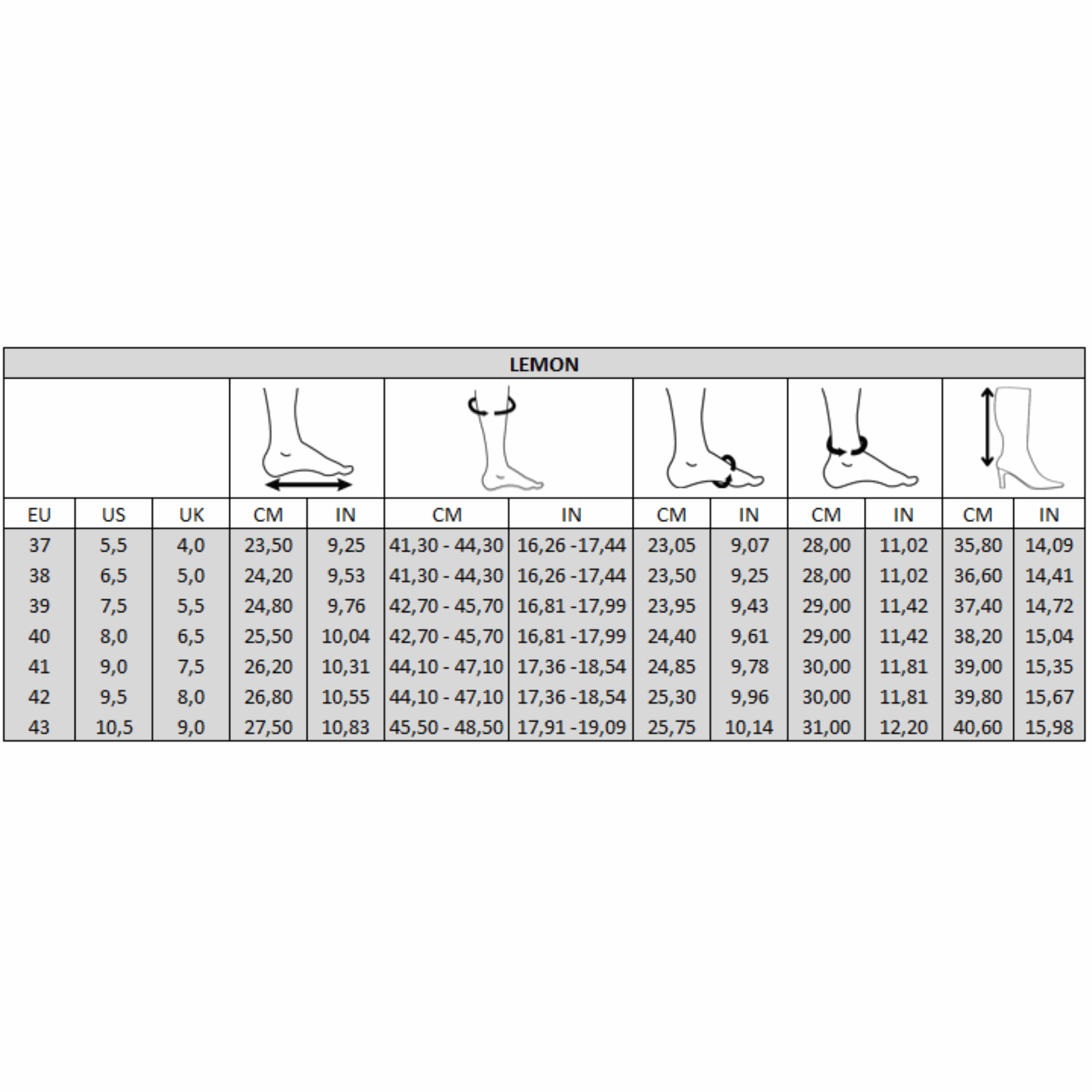 Gabylou - Wholesale Boots - Women's - 2XL Boots for Wide Calves - Lemon Model16
