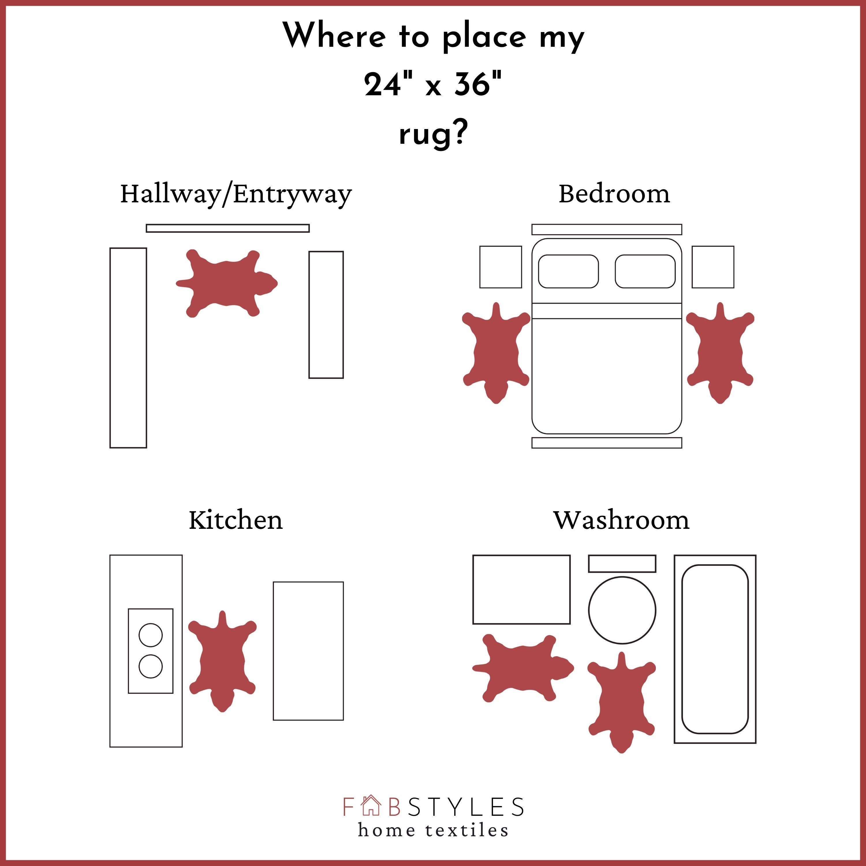 Fabstyles – wholesale Matta – Fabstyles Animal Design Mattor (flera variationer och storlekar)18