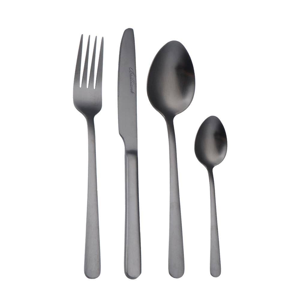 TABLESETTERS LIMITED - Wholesale Flatware Set - Oslo 18/0 Stainless Steel 16 Piece Flatware Set For 43
