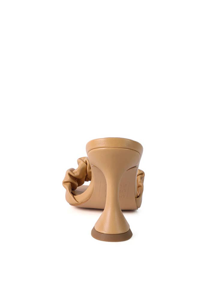 Rag Company - Wholesale High Heels - Women's - Rebel Ruched Straps Spool Heel Sandals5