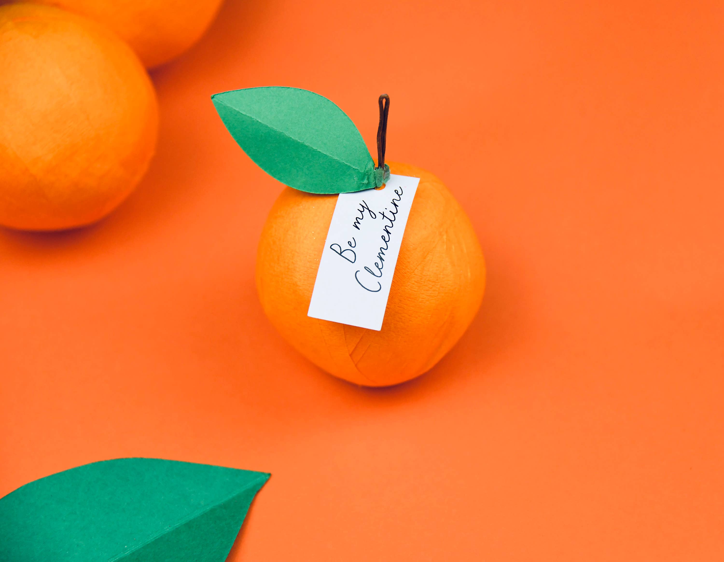 TOPS Malibu - Wholesale Party Favor - Mini Surprise Ball - Orange - "Be My Clementine"1