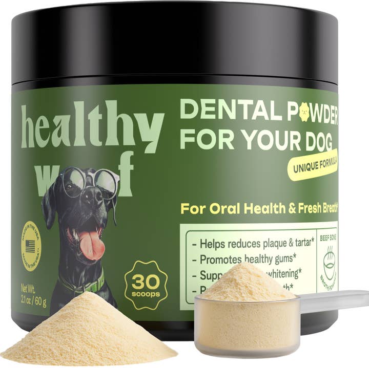Healthy Woof - Wholesale Pet Supplement - Dog - Healthy Woof Dog Dental Powder for clean teeth – Small size