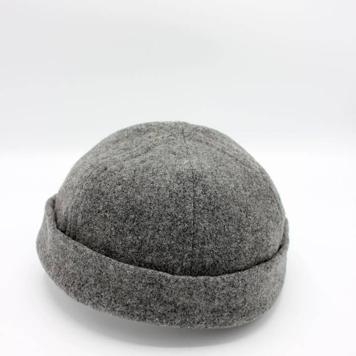 Hologramme Paris - Wholesale Beanie - Women's - Portuguese Breton Wool Blend Miki Docker Hat