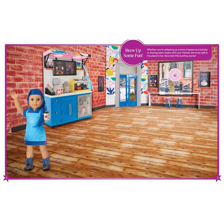 Simon & Schuster - Wholesale Sticker - American Girl: Create Your World Sticker Book by American Girl1