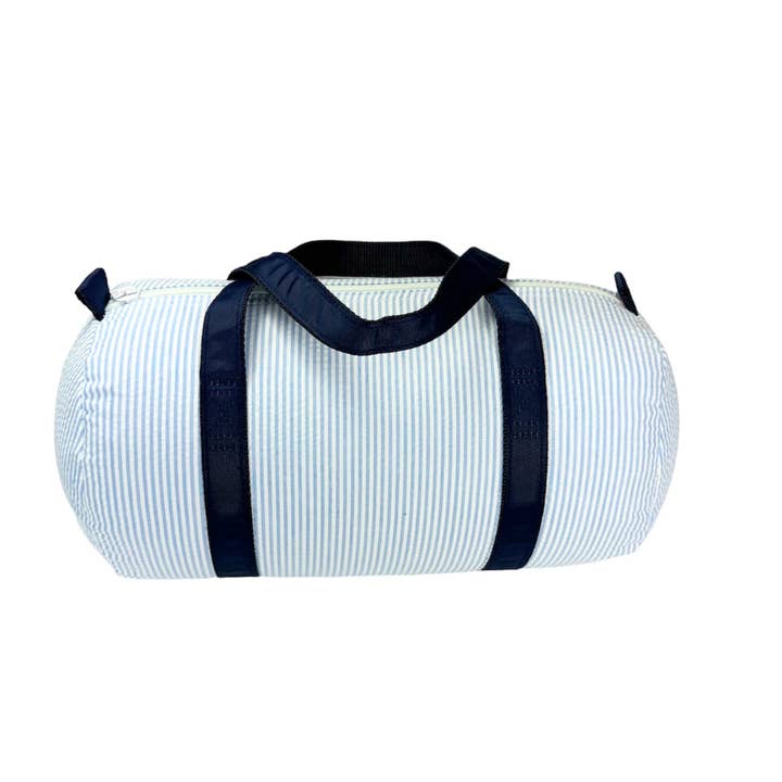 Skipper Seersucker Baby Duffel | Mint for wholesale by Mint