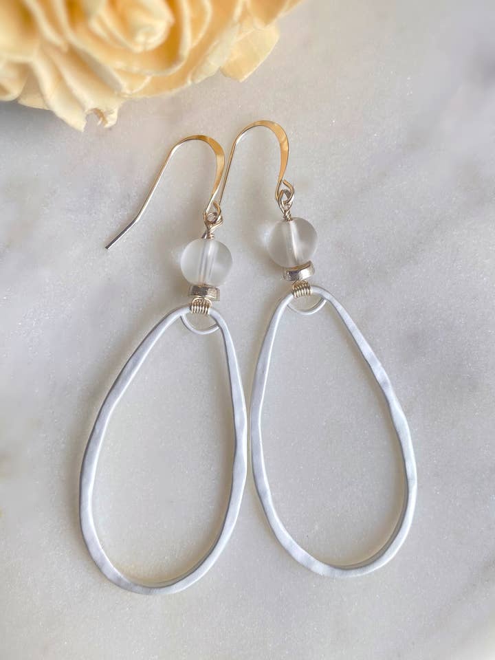 Soft Frost Earrings for wholesale by Dajana Design