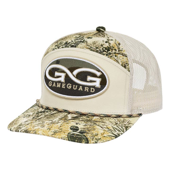 GameGuard Cap | 7-Panel | Stone MeshBack for wholesale by GameGuard