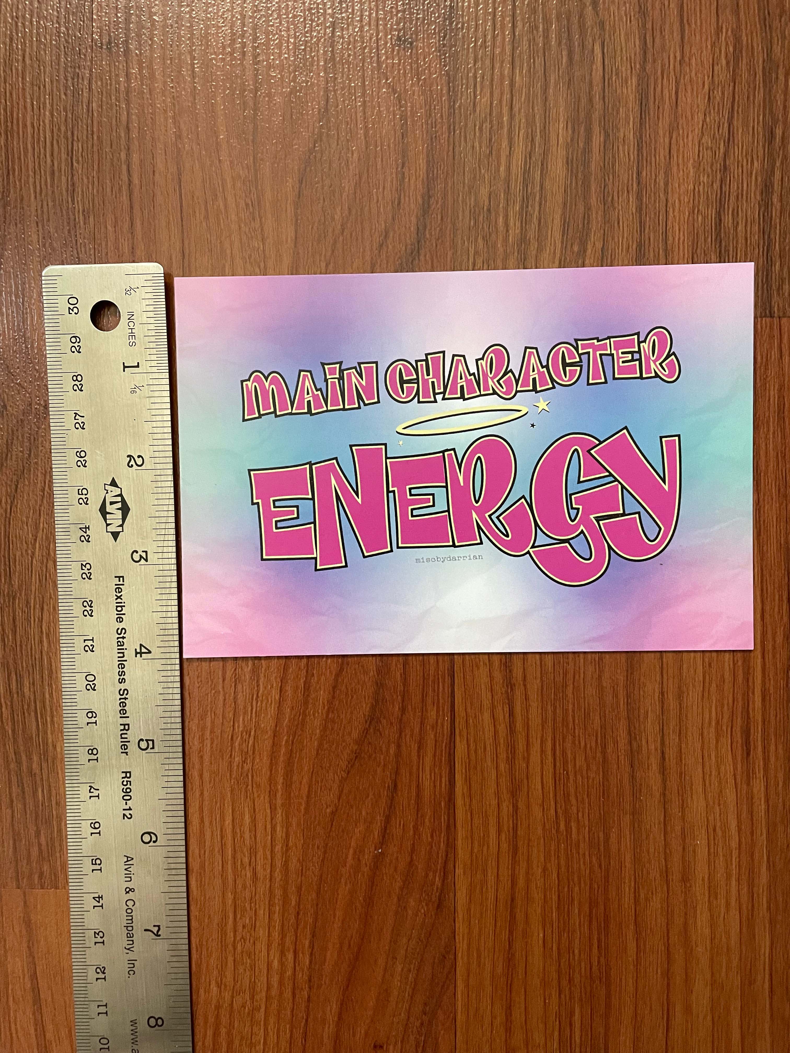 Misc. By Darrian - Wholesale Art Print - Main Character Energy Matte Print | Bratz 00s Aesthetic1