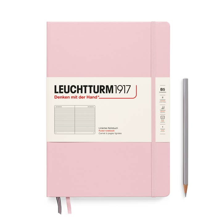 LEUCHTTURM1917 - Wholesale Notebook - LEUCHTTURM1917 notebook, hardcover, 219 numbered pages1