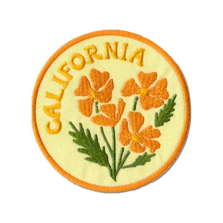 Sunthing Studio – wholesale Patch – California Poppy Patch