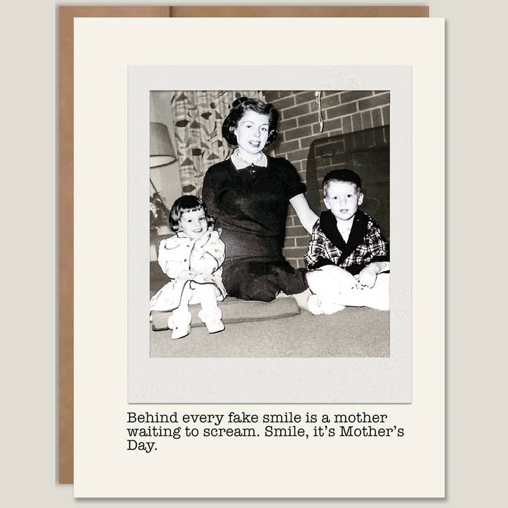 Behind Every Fake Smile - Mother's Day, Friendship for wholesale by Heavenly Debbie