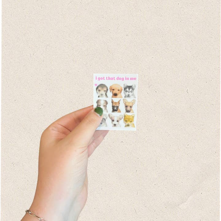 ElectraMakes - Wholesale Sticker - I Got that Nintendog in Me Sticker: 2.5" Nostalgic Decal1