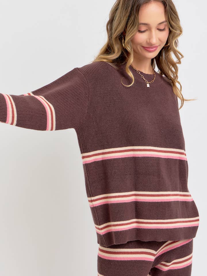 Sweet Lovely by Jen - Wholesale Knit Sweater - Women's - PULLOVER CASUAL KNIT TOP24