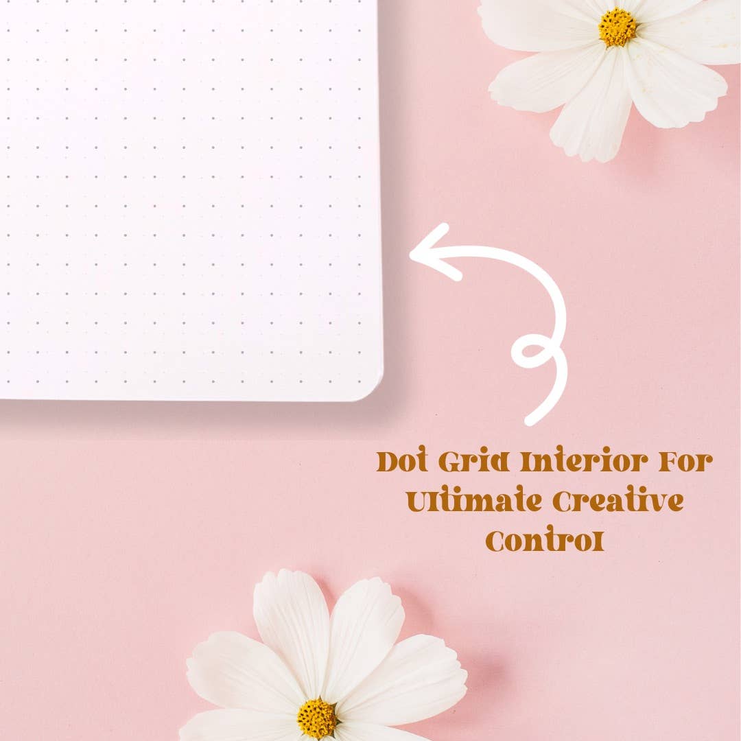 Adaeze and Company LLC - Wholesale Notebook - “Baddie” A5 Dot Grid Notebook2