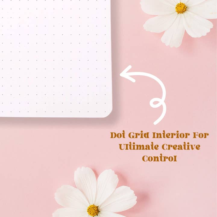 Adaeze and Company LLC - Wholesale Notebook - “Baddie” A5 Dot Grid Notebook2