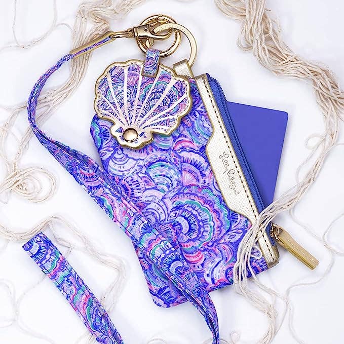 Lilly Pulitzer by Lifeguard Press - Wholesale Card Holder - Women's - ID Case, Happy As A Clam4
