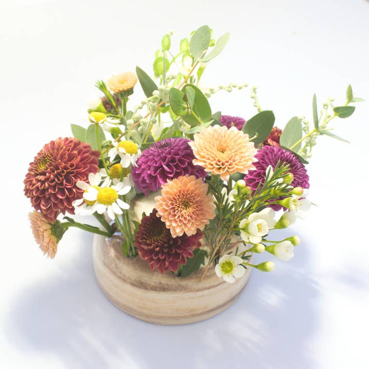 Marbled Bud Vase for wholesale by Ceramic Heights