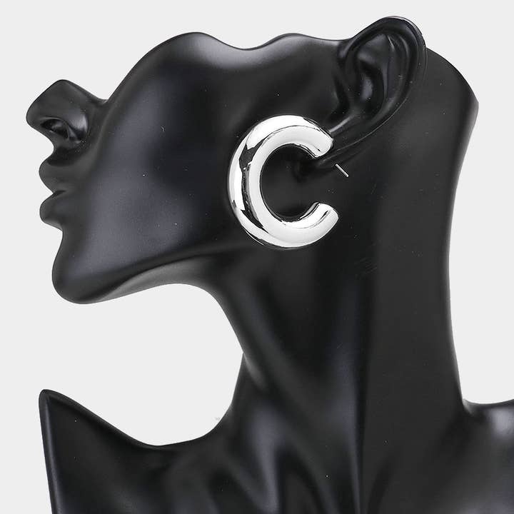 Sensibling Corp. - Wholesale Hoop Earrings - Thick Hoop Earrings