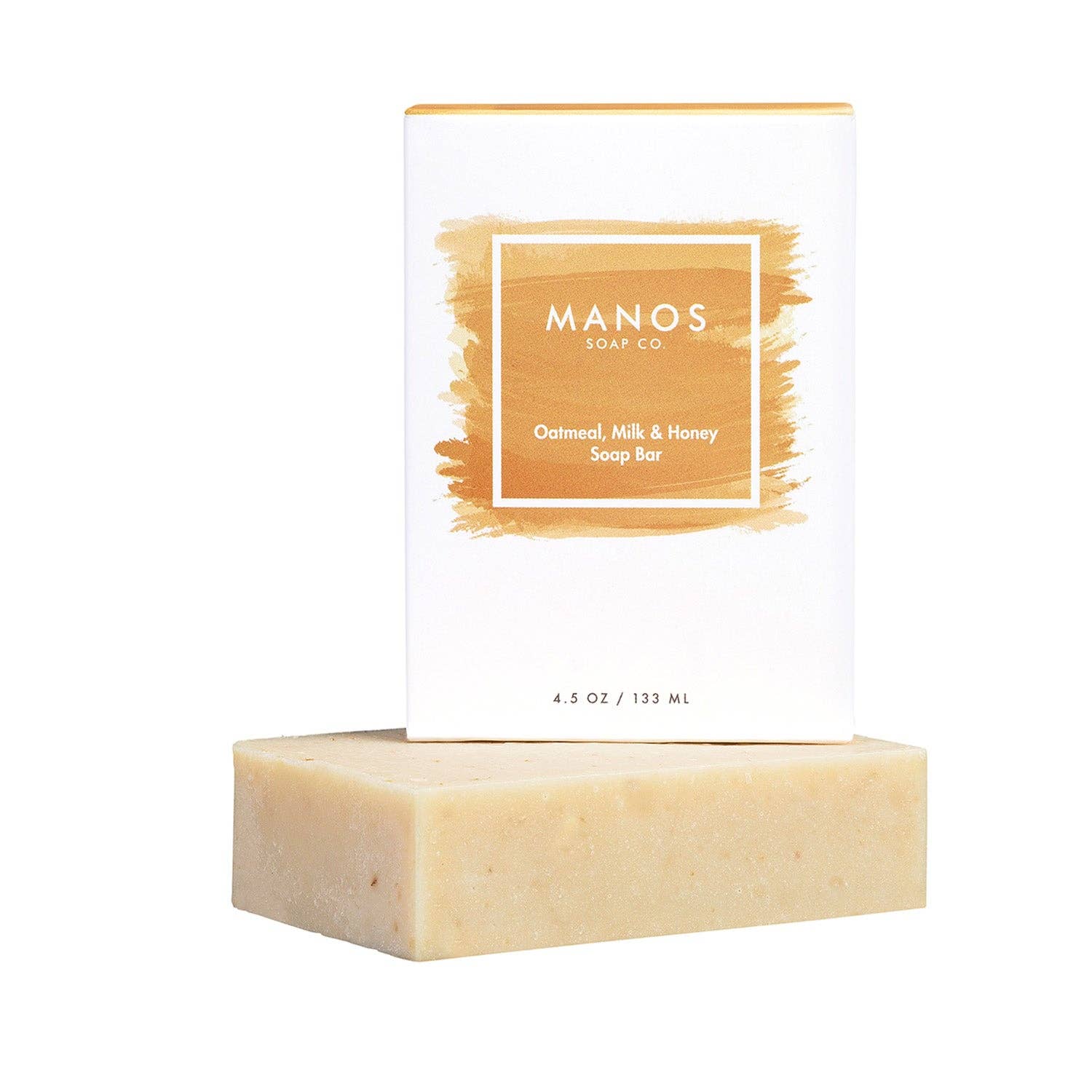 Manos Soap Co. - Wholesale Bar Soap - Oatmeal Milk Honey Soap Bar1