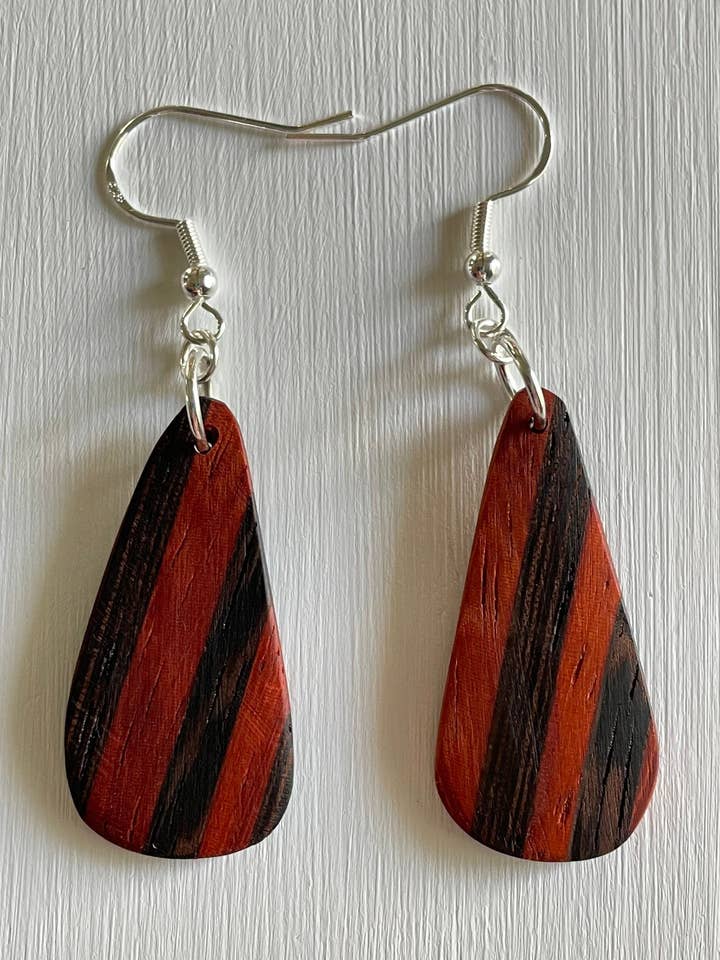 Pendientes de madera para venta al por mayor de Mills5 Designs