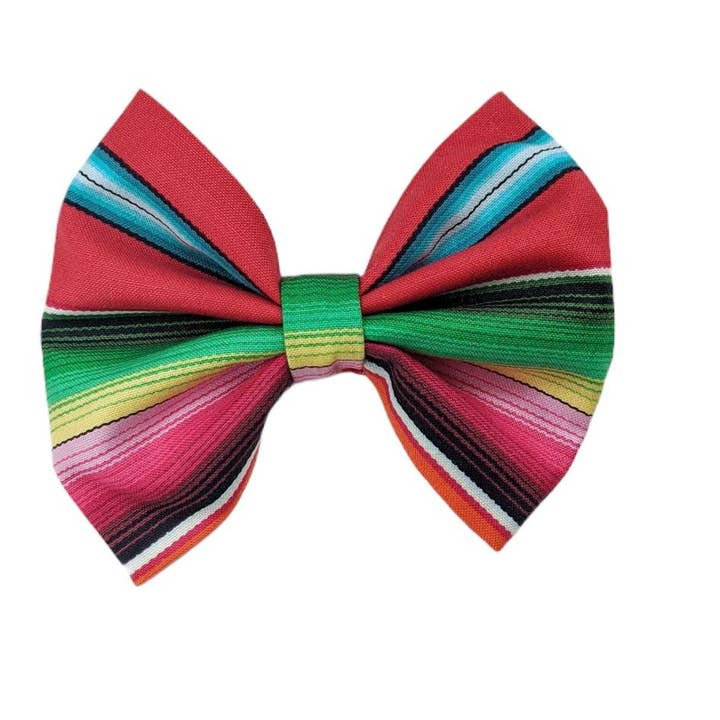 O'dessa's Closet & More - Vente Nœud pour cheveux – enfant - Serape Noeud - Serape Cotton Noeud - Serape Girls Bows - Mexicain2