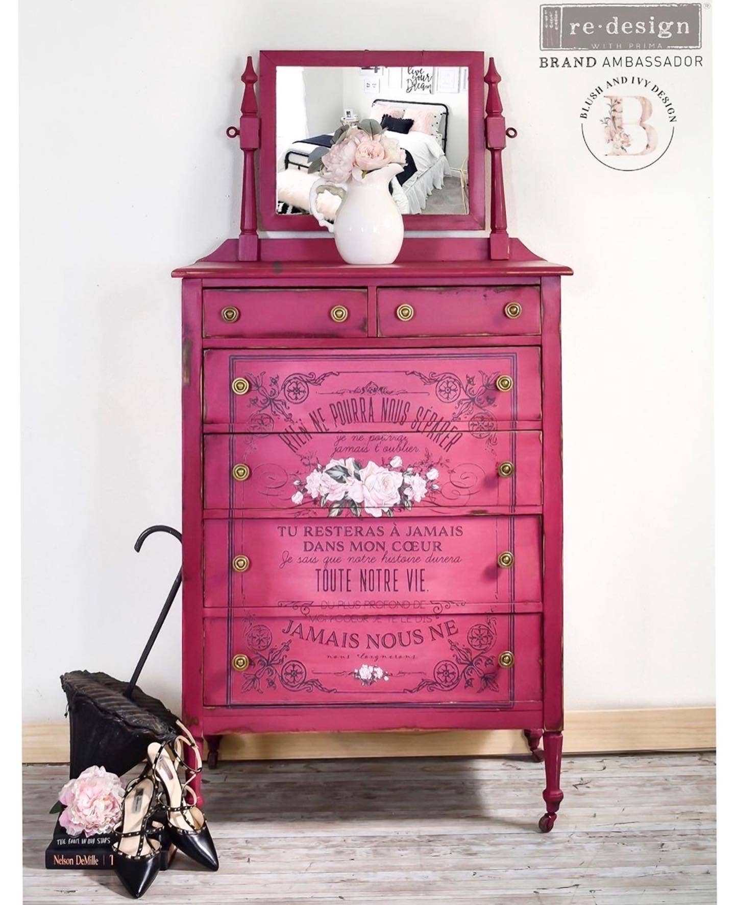 Redesign with Prima – Engroshandel Sublimationstryk – Redesign with Prima Decor Transfers Min Hjerte 6553506476502