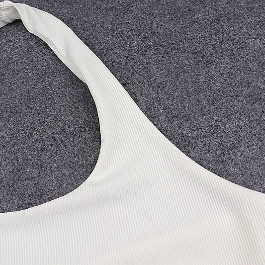Rosa Clothing - Wholesale Tank Top - Women's - basic halter tank top sleeveless rib knit base vest cami14