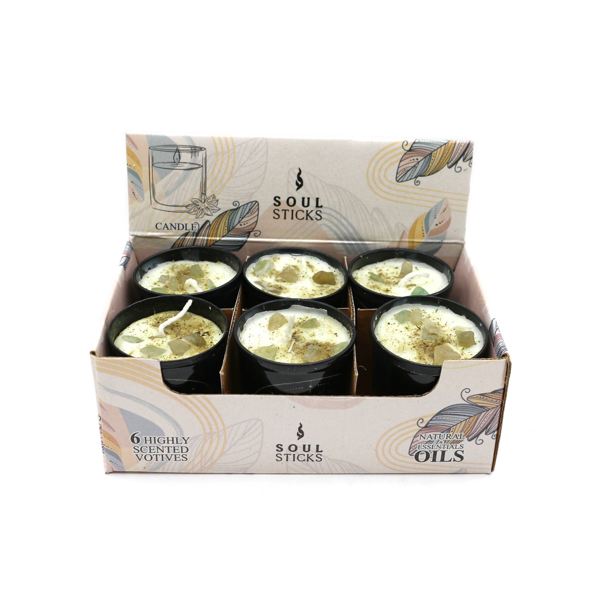 Designs by Deekay Inc. - Wholesale Jar/Filled Candle - Golden Moons Scented Votive Candles (6)2