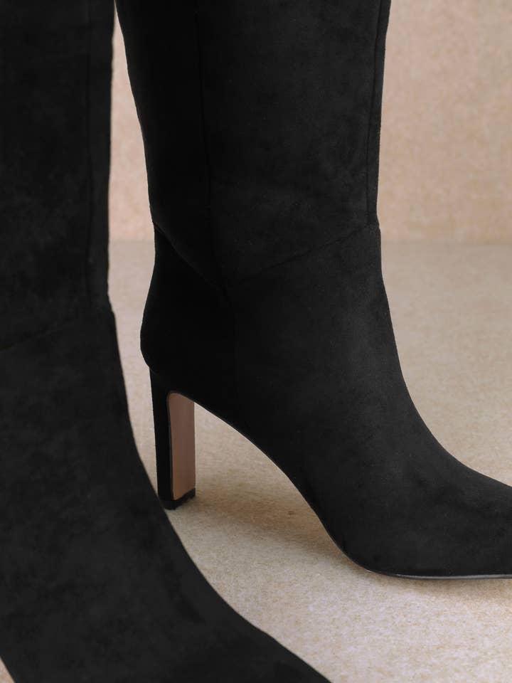 Oliccui - Wholesale Boots - Women's - SLEEK POINTED-TOE THIN BLOCK HEEL BOOTS2