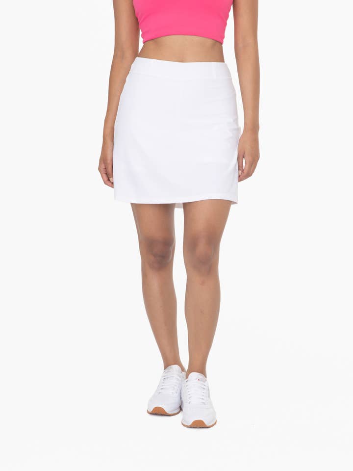 Mono B GREEN - A-Line Skort for wholesale by Mono B