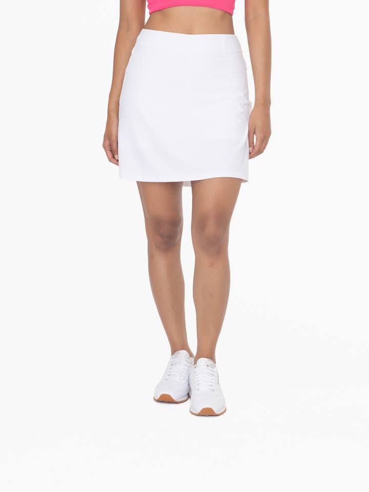 Mono B - Wholesale Skort - Women's - Mono B GREEN - A-Line Skort