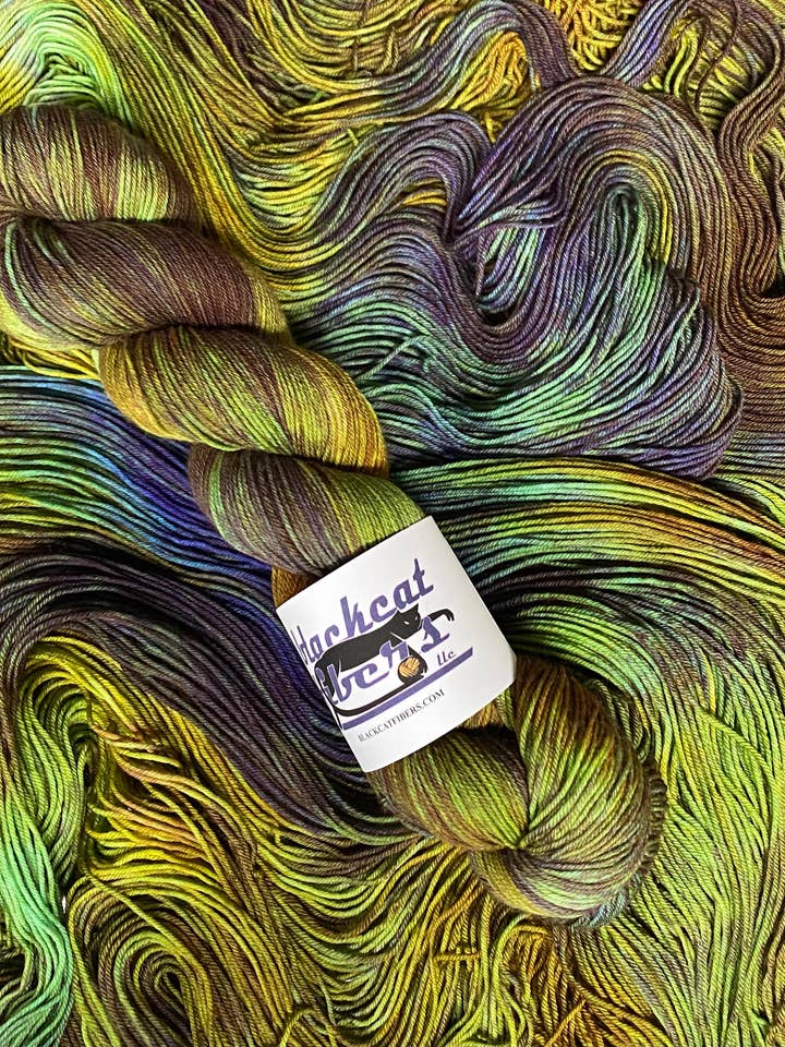 Gul Labradorite- Nomad Sock for engroshandel hos Black Cat Fibers