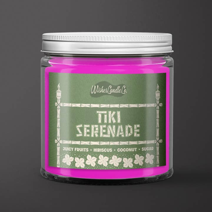 Wishes Candle Co – Großhandel Kerze im Glas / gefüllte Kerze – Tiki-Serenade