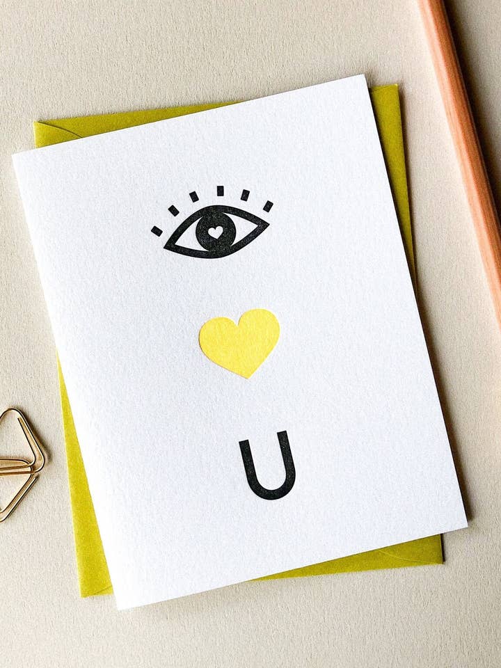 Eye Heart U for wholesale by Truth Papers