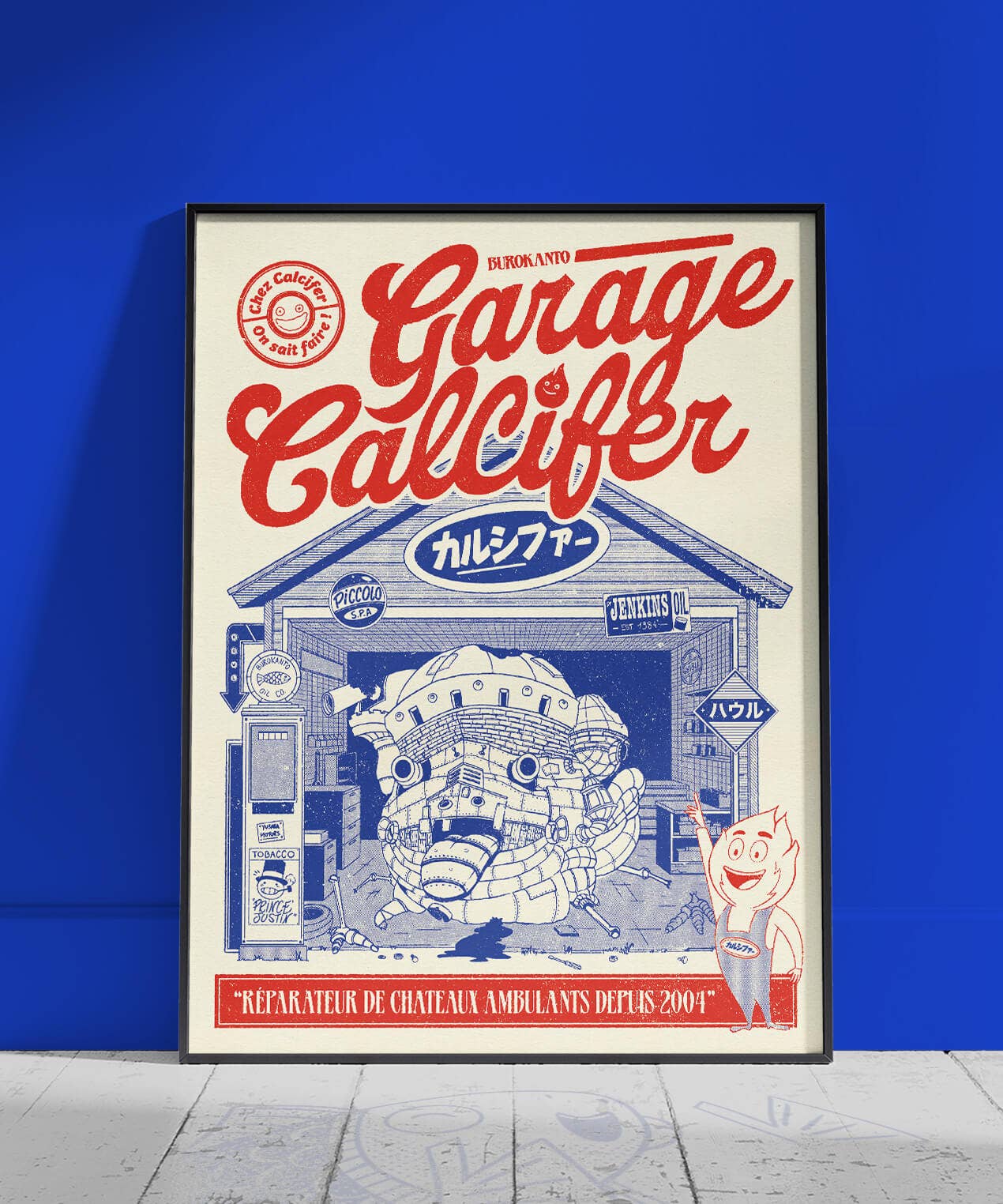 Burokanto - Wholesale Poster - Calcifer Garage!